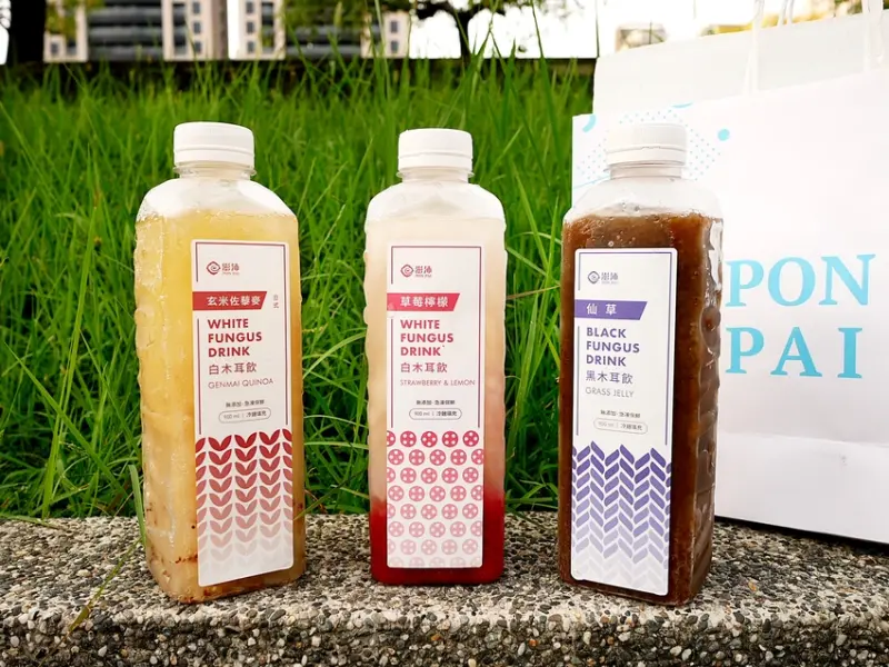 喝飲料就能補充膳食纖維也太讚，黑白木耳飲超有料，大口吸每口都好幸福，天然無添加超好喝