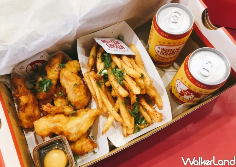 週末炸雞拉麵部 中和快閃店 / WalkerLand窩客島整理提供 未經許可，不得轉載