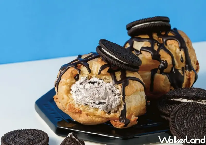 beard papa's「OREO巧克力泡芙」 / WalkerLand窩客島整理提供 未經許可不可轉載