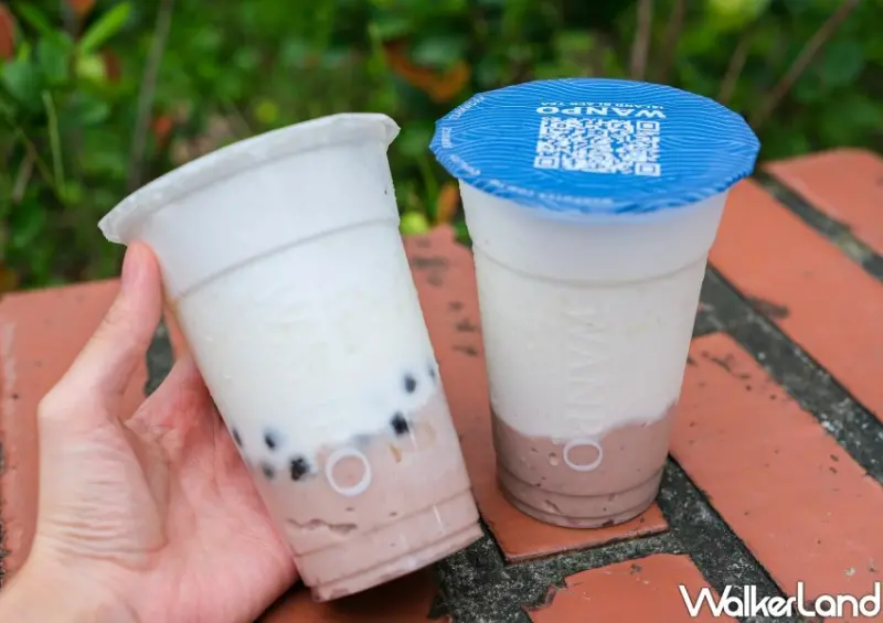 萬波「芋頭波霸鮮奶、芋頭鮮奶」 / WalkerLand窩客島整理提供 未經許可不可轉載