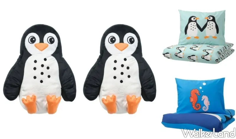 IKEA BLÅVINGAD系列海洋動物系列 / WalkerLand窩客島整理提供 未經許可不可轉載