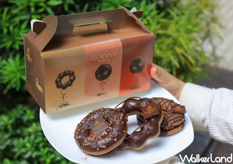 Mister Donut X GODIVA聯名甜甜圈 / WalkerLand窩客島提供 未經許可，不得轉載