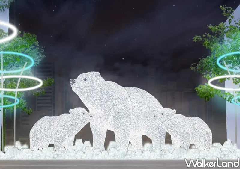 2022新北歡樂耶誕城X迪士尼「雪白之城」 / WalkerLand窩客島整理提供 未經許可不可轉載