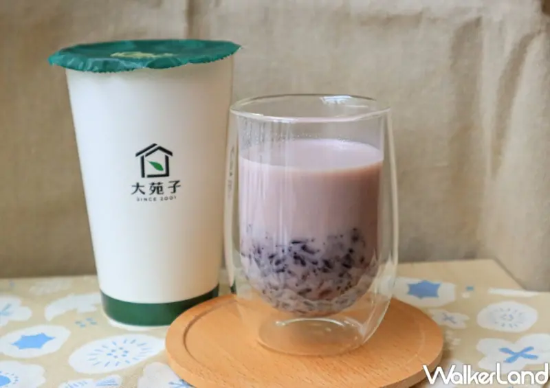 大苑子 許慶良紫米紅豆鮮奶 / WalkerLand窩客島整理提供 未經許可，不得轉載