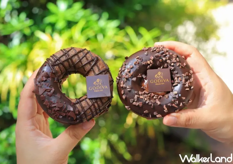 Mister Donut X GODIVA聯名甜甜圈 / WalkerLand窩客島提供 未經許可，不得轉載