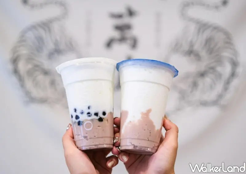 萬波「芋頭波霸鮮奶、芋頭鮮奶」 / WalkerLand窩客島整理提供 未經許可不可轉載