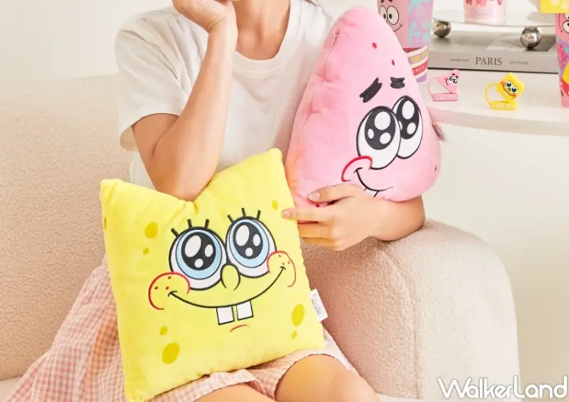 老賴茶棧XSpongeBob海綿寶寶 聯名活動 / WalkerLand窩客島整理提供 未經許可，不得轉載