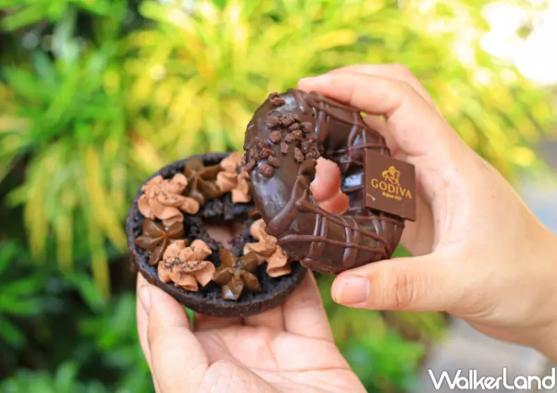 Mister Donut X GODIVA聯名甜甜圈 / WalkerLand窩客島提供 未經許可，不得轉載