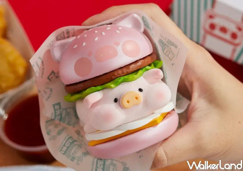 罐頭豬LuLu疊疊樂漢堡店－快閃主題活動 / WalkerLand窩客島整理提供 未經許可，不得轉載