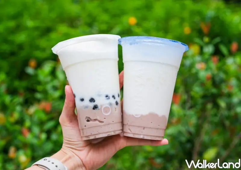 萬波「芋頭波霸鮮奶、芋頭鮮奶」 / WalkerLand窩客島整理提供 未經許可不可轉載