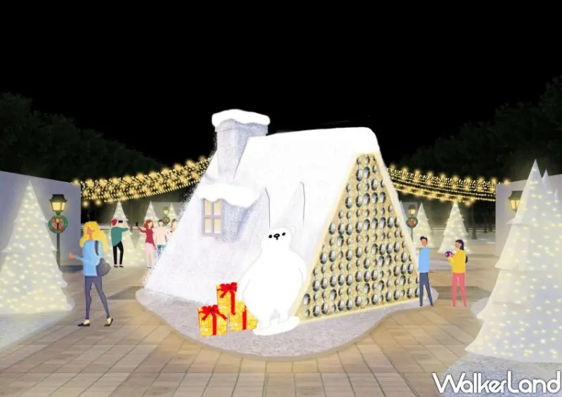 2022新北歡樂耶誕城X迪士尼「雪白之城」 / WalkerLand窩客島整理提供 未經許可不可轉載