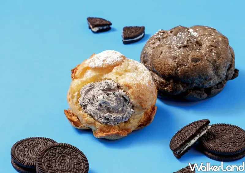 beard papa's「OREO巧克力泡芙」 / WalkerLand窩客島整理提供 未經許可不可轉載