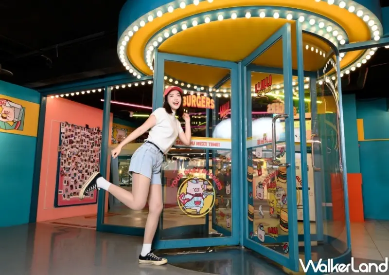 罐頭豬LuLu疊疊樂漢堡店－快閃主題活動 / WalkerLand窩客島整理提供 未經許可，不得轉載