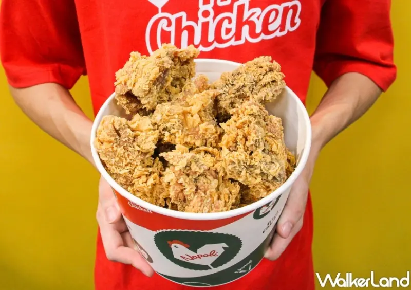 拿坡里炸雞專賣店 1公斤腿排桶優惠 / WalkerLand窩客島整理提供 未經許可，不得轉載