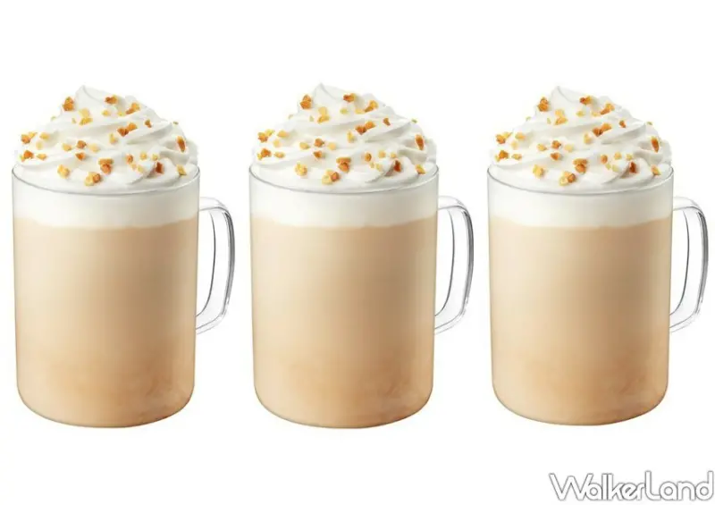 星巴克「太妃核果風味那堤」 / WalkerLand窩客島整理提供 未經許可不可轉載