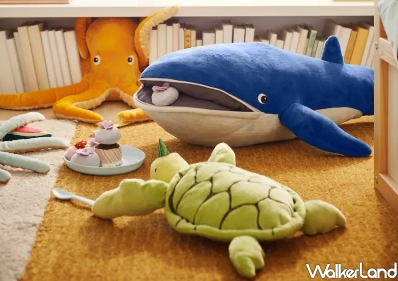 IKEA BLÅVINGAD系列海洋動物系列 / WalkerLand窩客島整理提供 未經許可不可轉載