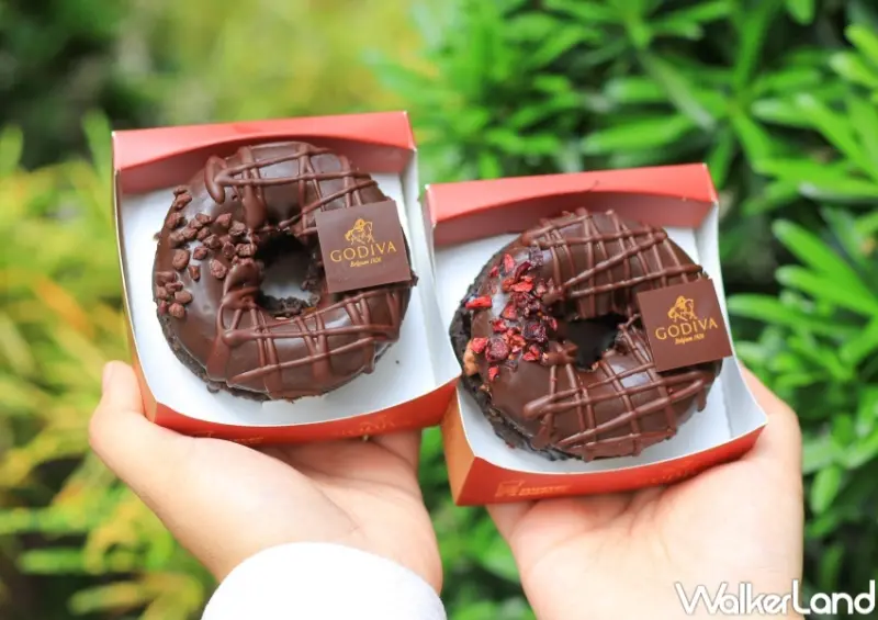 Mister Donut X GODIVA聯名甜甜圈 / WalkerLand窩客島提供 未經許可，不得轉載