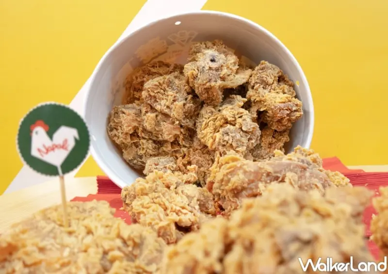 拿坡里炸雞專賣店 1公斤腿排桶優惠 / WalkerLand窩客島整理提供 未經許可，不得轉載