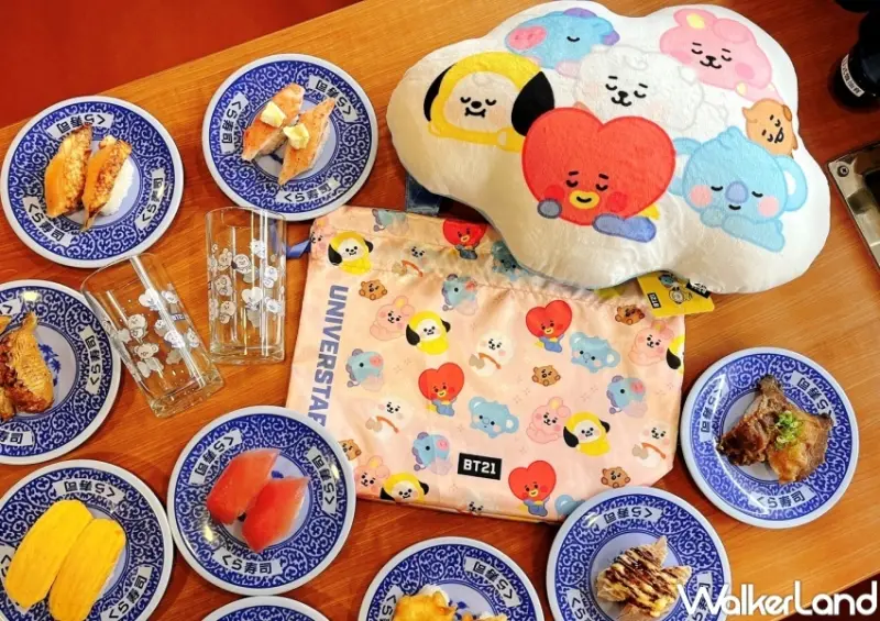 藏壽司 BT21 / WalkerLand窩客島整理提供 未經許可，不得轉載