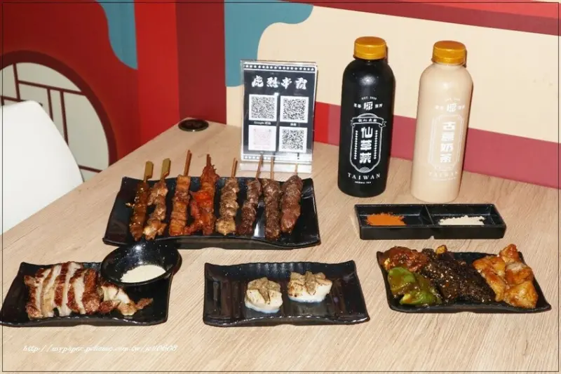 【虎烈串霸】桃園串燒推薦 桃園夜市宵夜推薦 平價美味燒烤 營業至凌晨三點 宵夜聚餐首選 附包廂