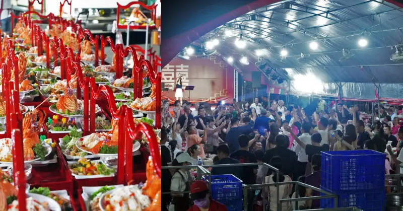 【台南外燴辦桌】近百桌龍蝦魚翅海陸流水席／國宴總鋪師小泉師／福泉食味外燴辦桌