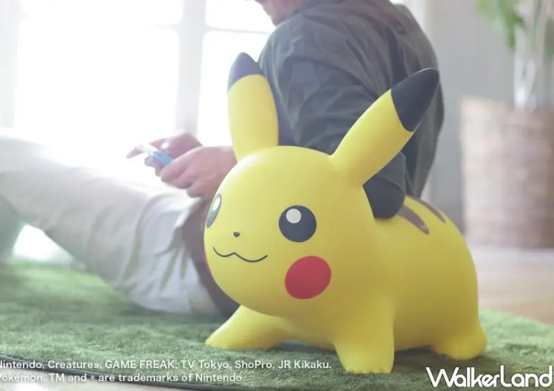 皮卡丘充氣公仔 / WalkerLand窩客島整理提供 未經許可不可轉載