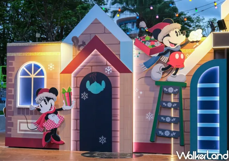 新北耶誕城快閃「迪士尼冰派對、皮克斯玩聚工作室」 / WalkerLand窩客島整理提供 未經許可不可轉載