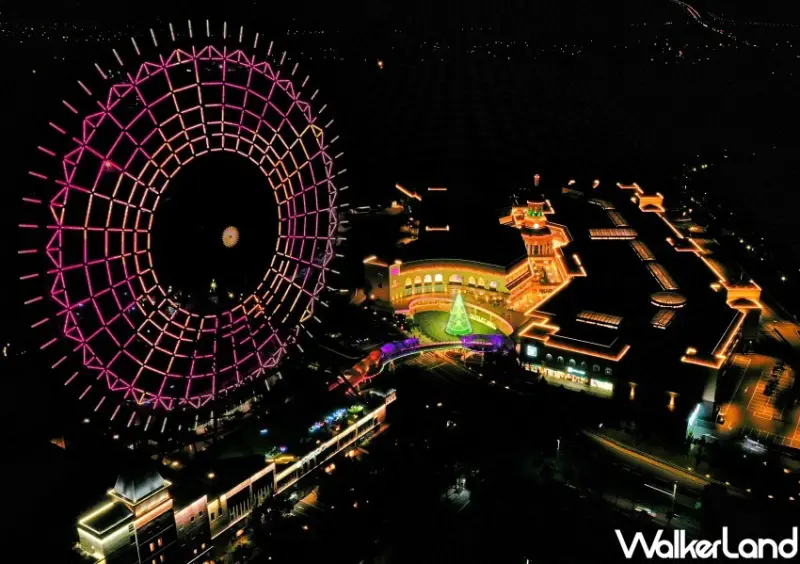 台中麗寶耶誕新年城 / WalkerLand窩客島整理提供 未經許可不可轉載