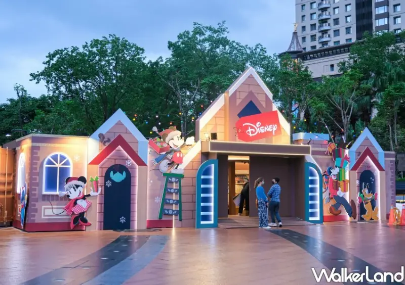 新北耶誕城快閃「迪士尼冰派對、皮克斯玩聚工作室」 / WalkerLand窩客島整理提供 未經許可不可轉載