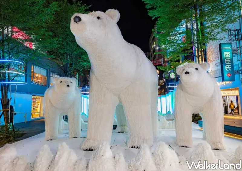 新北歡樂耶誕城「板橋府中燈區」 / WalkerLand窩客島整理提供 未經許可不可轉載