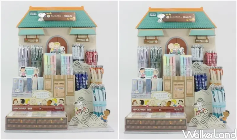 故宮X SNOOPY X Pentel系列文具 / WalkerLand窩客島整理提供 未經許可，不得轉載