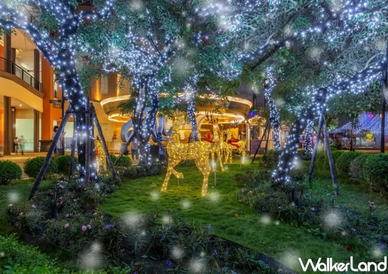 SKM Park Outlets 星光耶誕城 / WalkerLand窩客島整理提供 未經許可，不得轉載