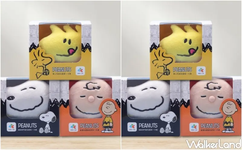 SNOOPY絨毛造型一卡通 / WalkerLand窩客島整理提供 未經許可，不得轉載