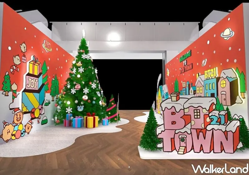 台茂購物中心「BT21宇宙小鎮歡樂冬季趴」 / WalkerLand窩客島整理提供 未經許可不可轉載