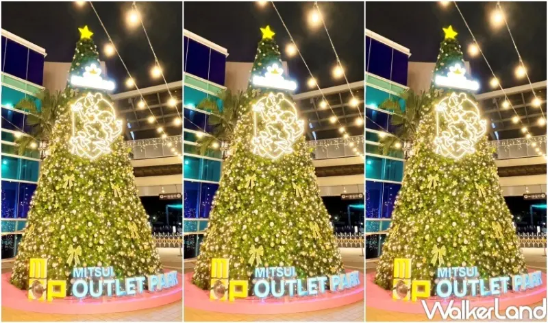 MITSUI OUTLET PARK迪士尼公主主題燈飾、快閃店 / WalkerLand窩客島整理提供 未經許可，不得轉載