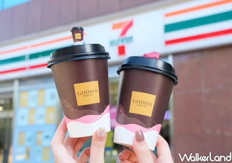 7-ELEVEN「GODIVA喜馬拉雅粉紅鹽熱巧克力」 / WalkerLand窩客島整理提供 未經許可不可轉載