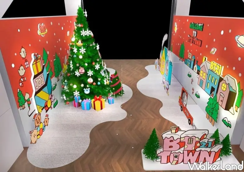 台茂購物中心「BT21宇宙小鎮歡樂冬季趴」 / WalkerLand窩客島整理提供 未經許可不可轉載