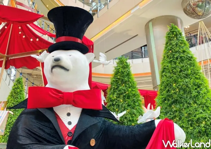 大江購物中心「歡樂聖誕馬戲團」 / WalkerLand窩客島整理提供 未經許可不可轉載