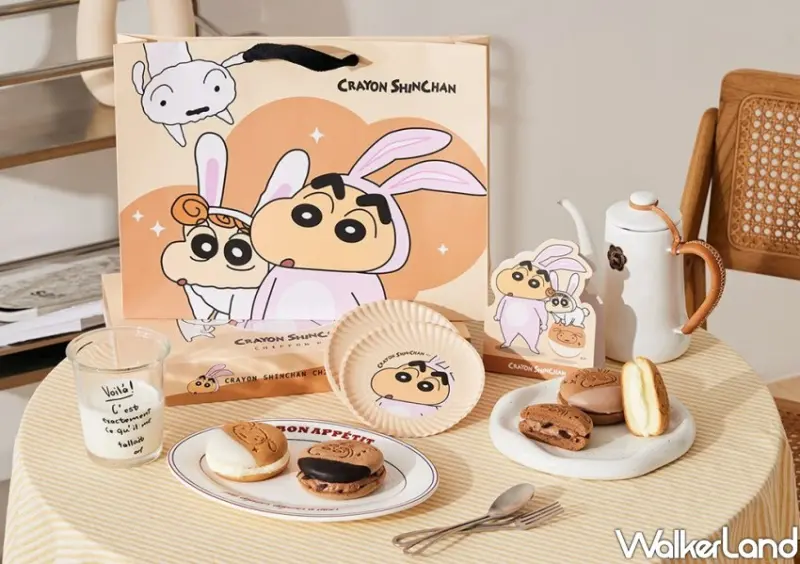蠟筆小新雪燒奶油蛋糕禮盒【兔飛猛進版】 / WalkerLand窩客島整理提供 未經許可不可轉載