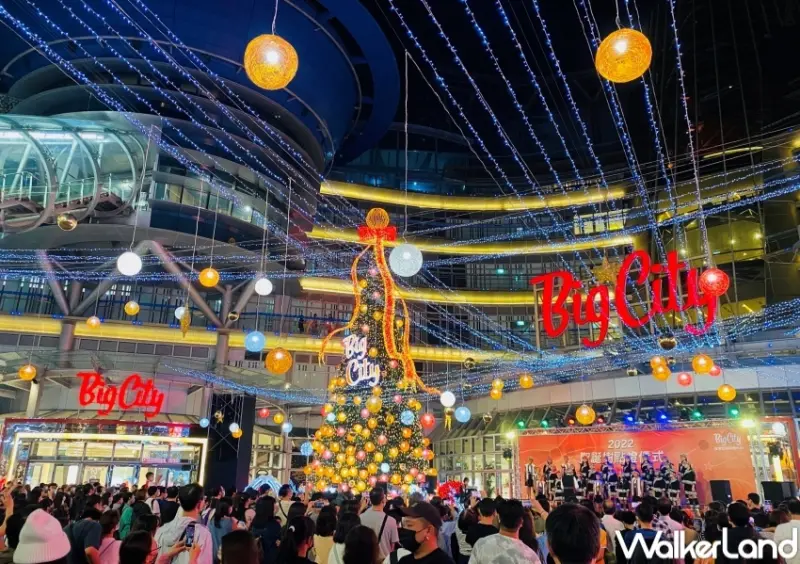 新竹巨城 聖誕樹裝置 / WalkerLand窩客島整理提供 未經許可，不得轉載