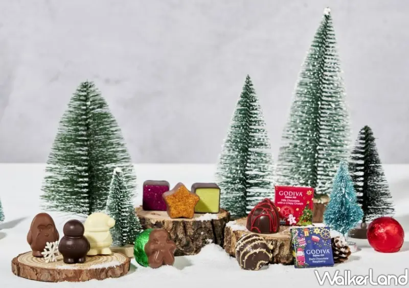 GODIVA聖誕節 / WalkerLand窩客島整理提供 未經許可不可轉載