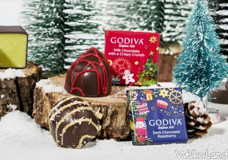 GODIVA聖誕節 / WalkerLand窩客島整理提供 未經許可不可轉載