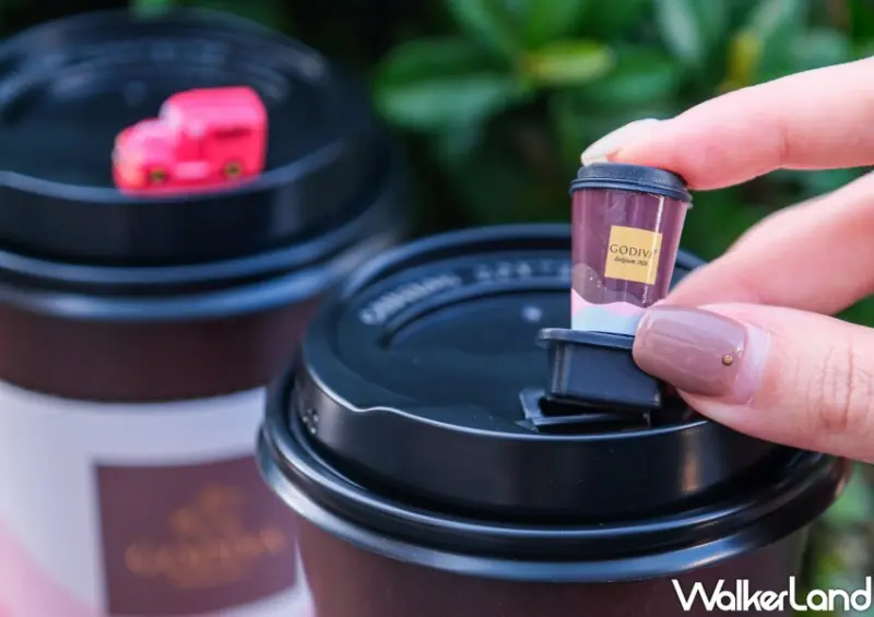 7-ELEVEN「GODIVA喜馬拉雅粉紅鹽熱巧克力」 / WalkerLand窩客島整理提供 未經許可不可轉載