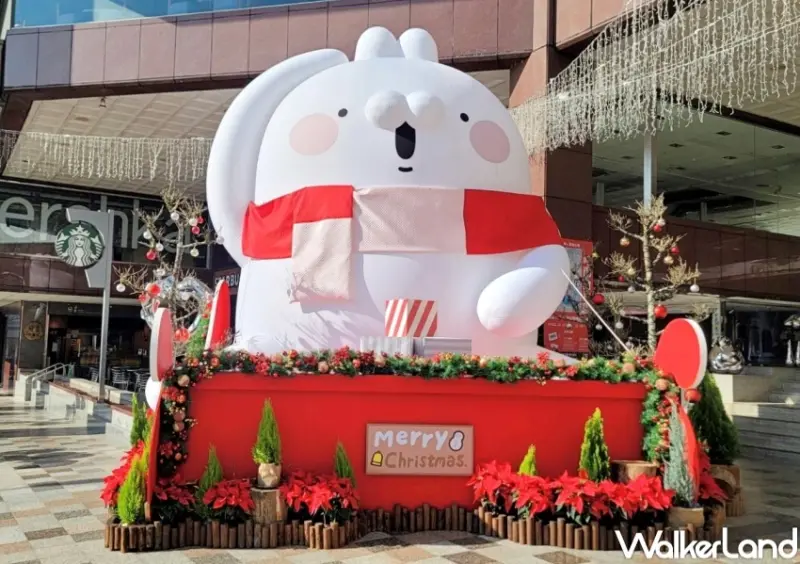 中友百貨 人氣醜白兔 / WalkerLand窩客島整理提供 未經許可，不得轉載