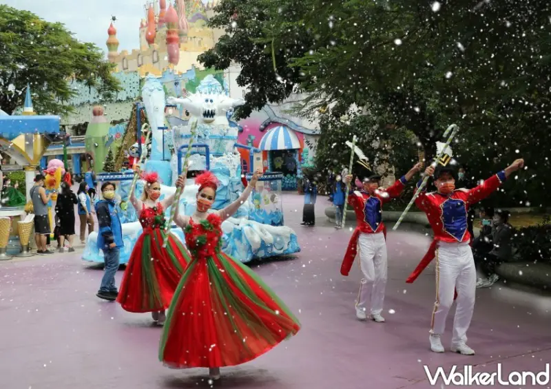 台中麗寶耶誕新年城 / WalkerLand窩客島整理提供 未經許可不可轉載