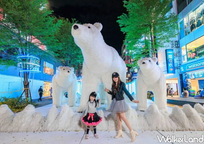 新北歡樂耶誕城「板橋府中燈區」 / WalkerLand窩客島整理提供 未經許可不可轉載