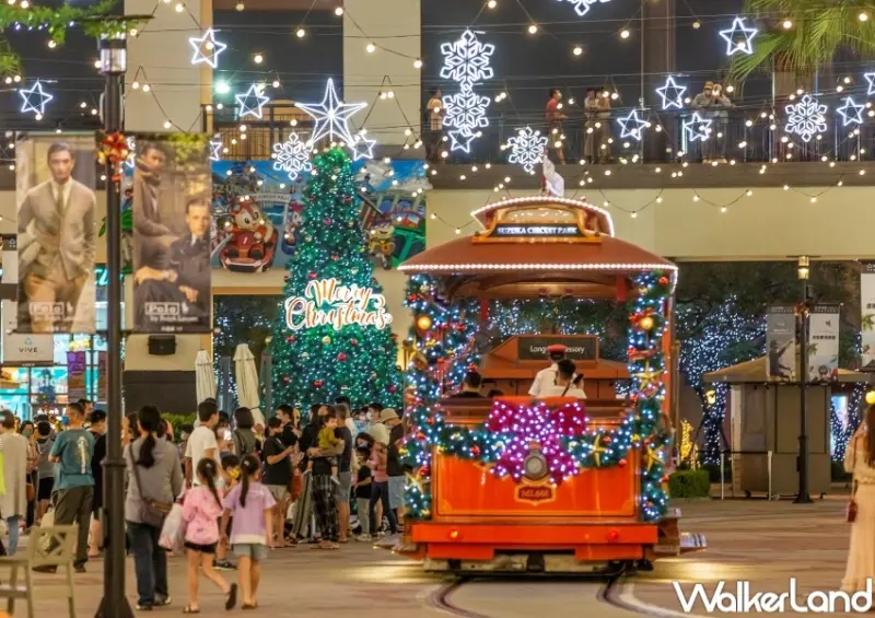SKM Park Outlets 星光耶誕城 / WalkerLand窩客島整理提供 未經許可，不得轉載