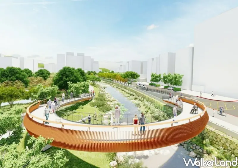 北投磺港溪再造計畫 / WalkerLand窩客島整理提供 未經許可不可轉載