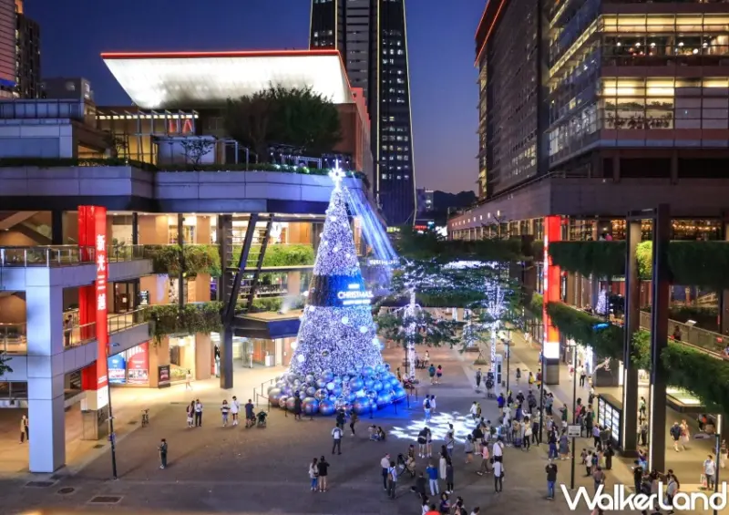 新光三越信義新天地 2022信義耶誕城 / WalkerLand窩客島提供 未經許可，不得轉載