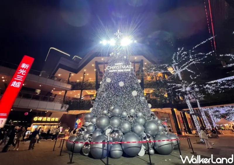 新光三越信義新天地 2022信義耶誕城 / WalkerLand窩客島提供 未經許可，不得轉載